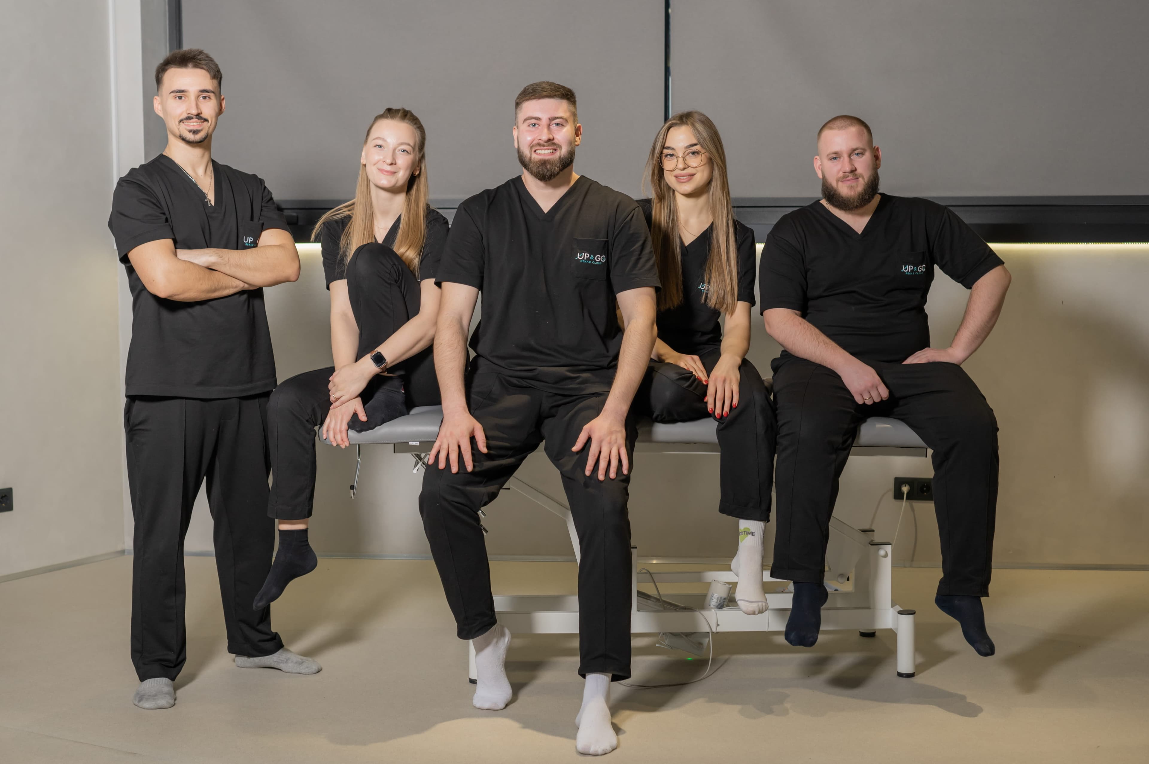 Echipa de specialiști Up & Go Rehab Clinic